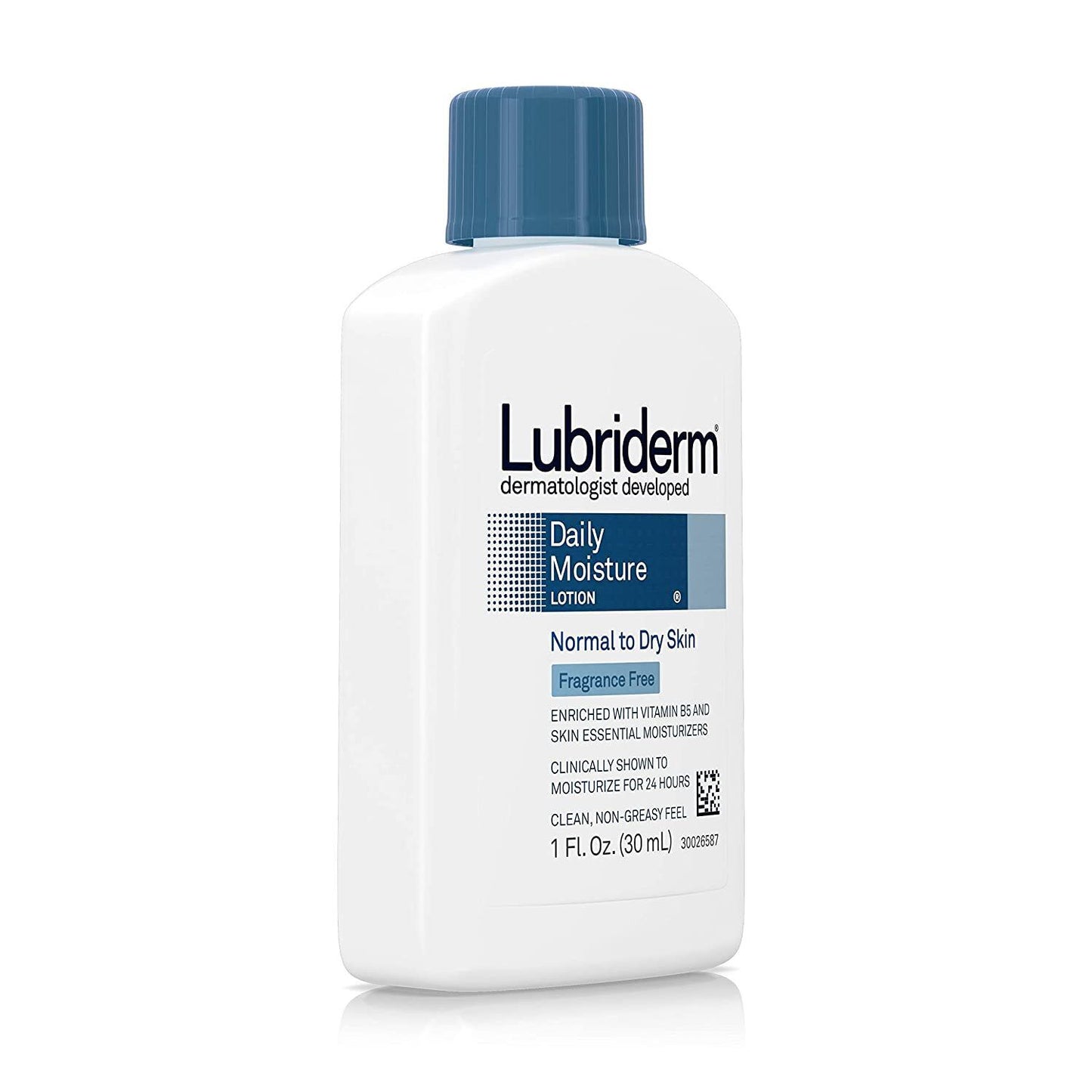 Lubriderm Daily Moisture Hydrating Unscented Body Lotion with Vitamin B5 for Nor