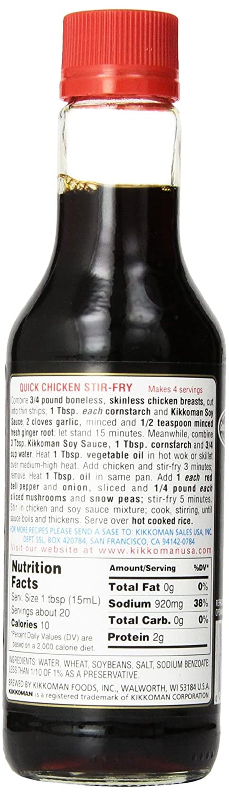 All-Purpose Seasoning Naturally Brewed Soy Sauce, 10 Ounce