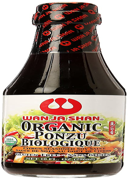 Organic Ponzu Sauce Citrus Seasoned Soy Sauce, 10 FZ