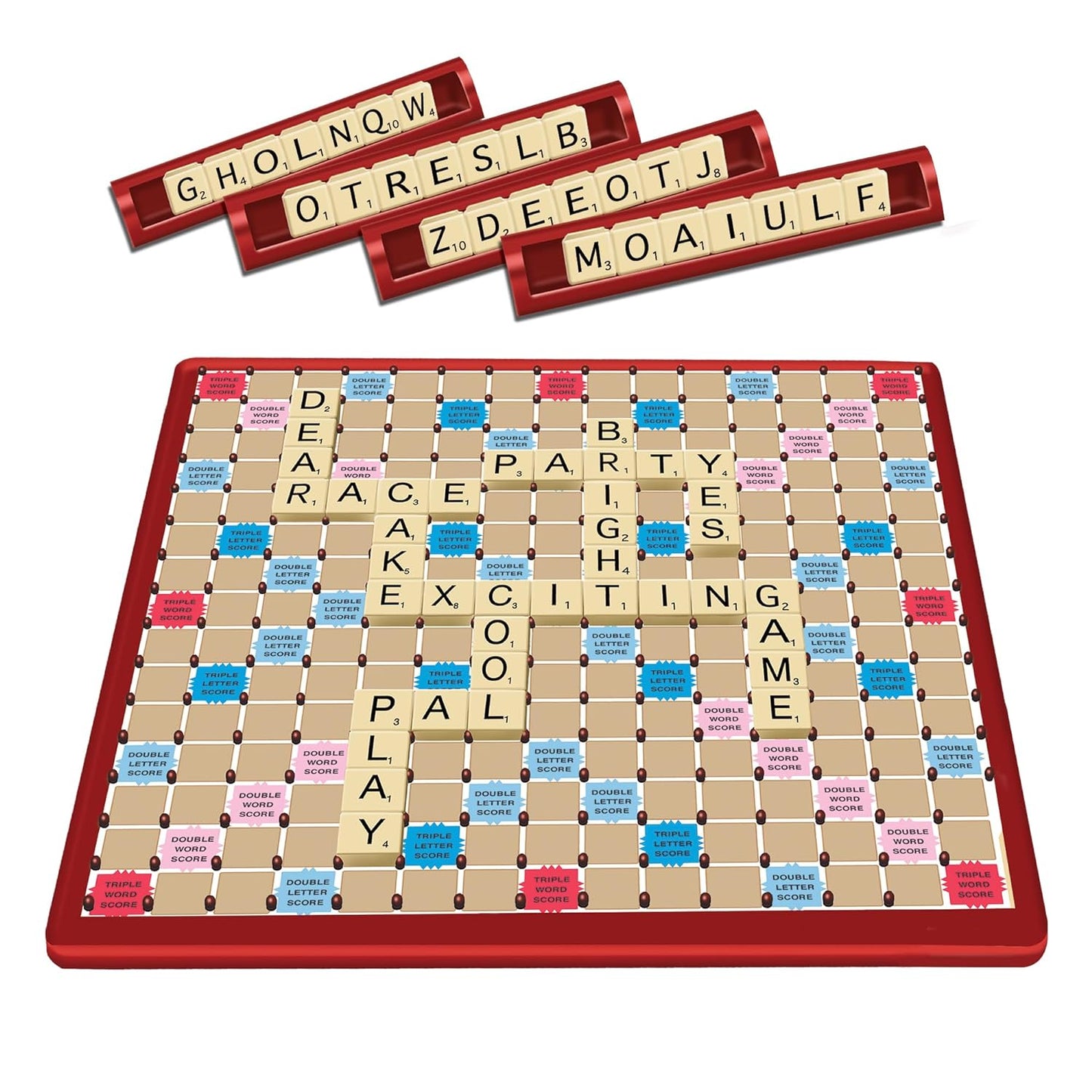 Tile Lock Scrabble,2 to 4 Players