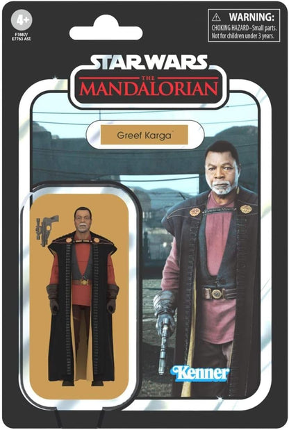 the Vintage Collection Greef Karga Toy, 3.75-Inch-Scale the Mandalorian Action Figure, Toys for Kids Ages 4 and Up