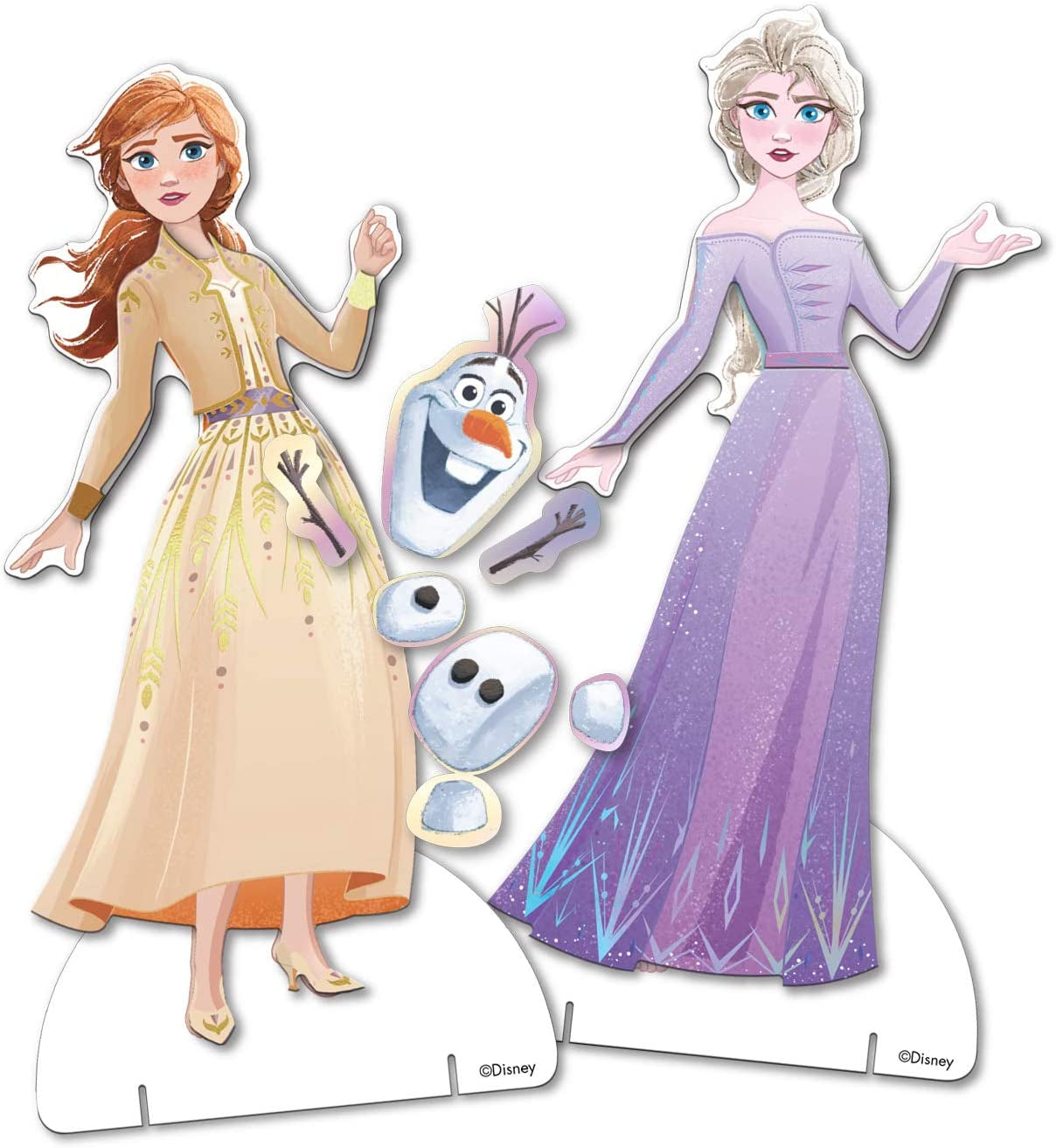 Frozen 2 Sparkling Paper Dolls